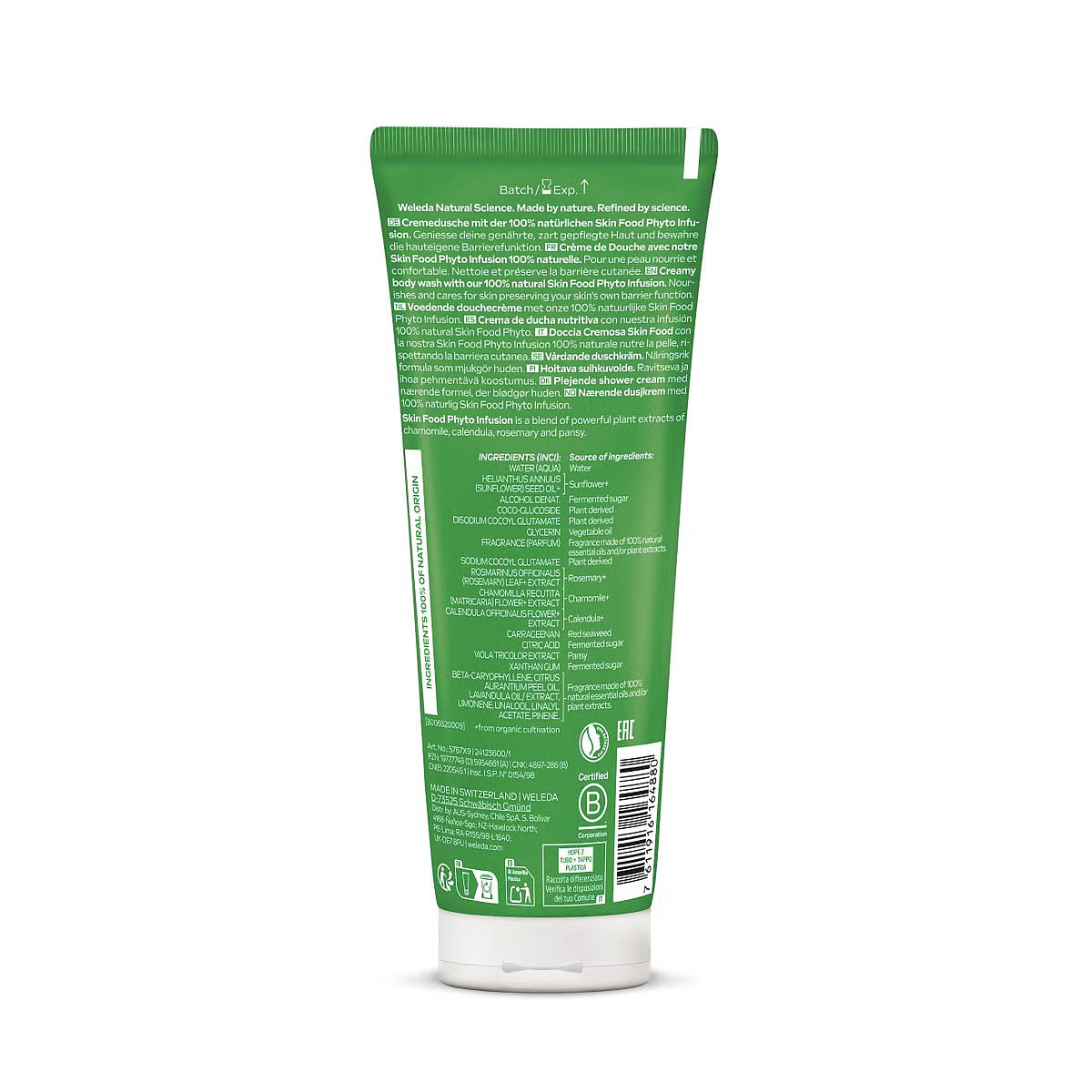 Skin Food Romige douchegel 200 ml