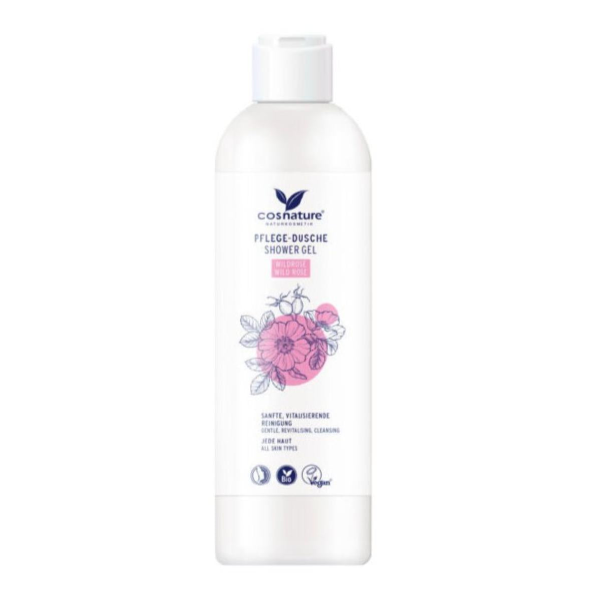 Hydraterende douchegel wilde roos BIO Cosnature 250 ml