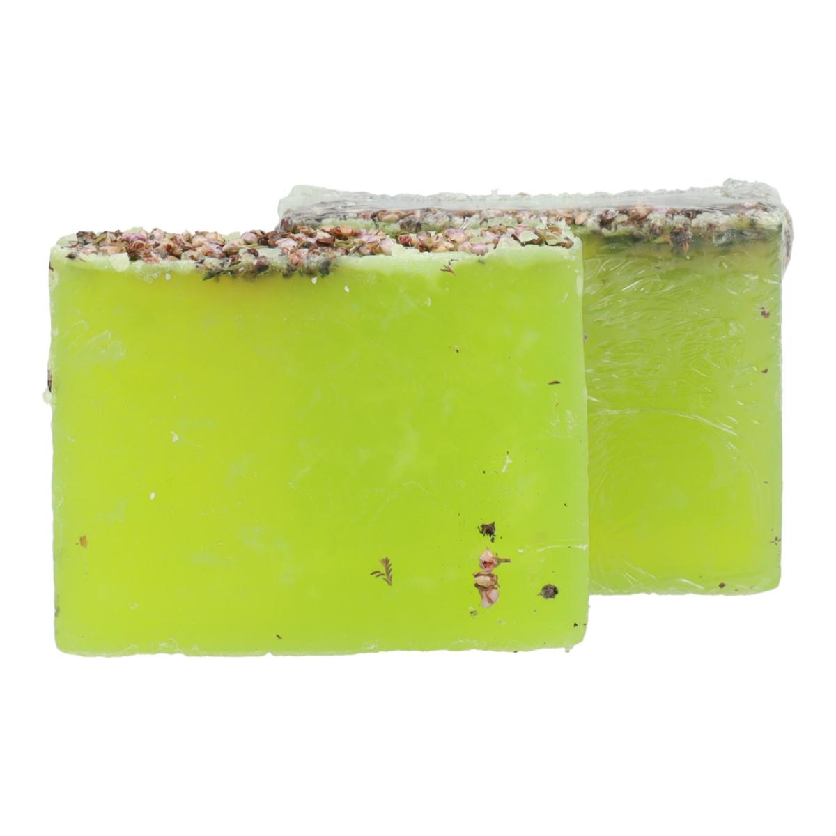 Avocado and heather flower glycerine natural soap 100 g