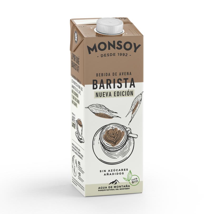 Boisson à l'avoine Barista ECO Monsoy 1 L