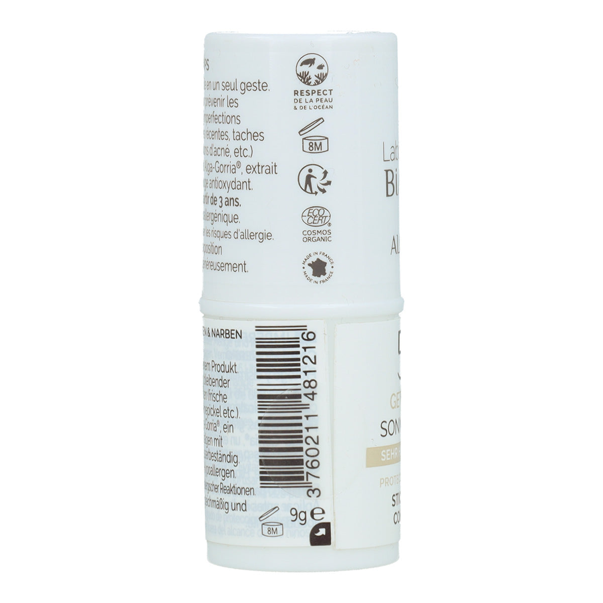 Stick Solar SPF50+ Color Alga Maris 9 ml