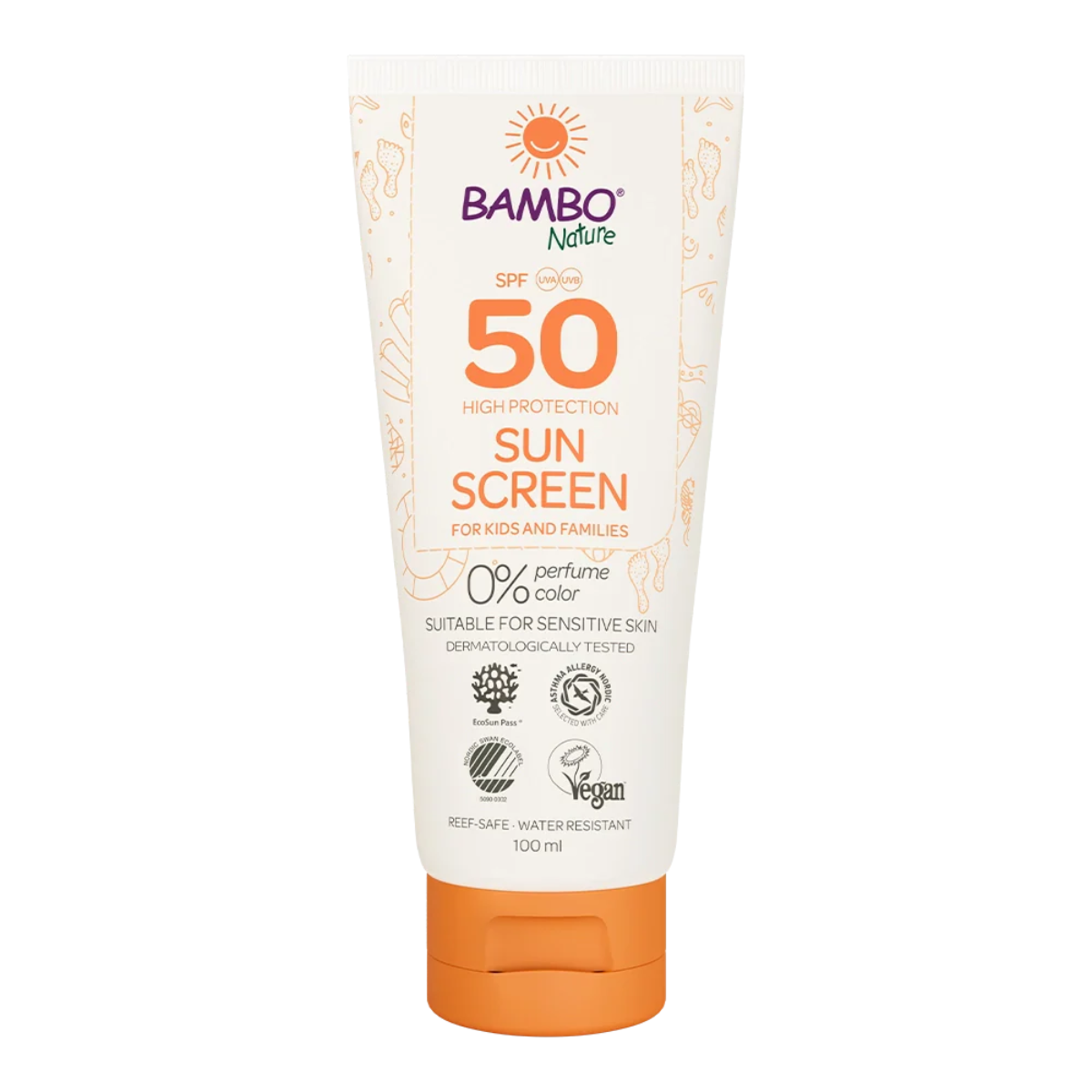 Zonnebrandcrème voor baby's SPF30 Bambo Nature 100 ml