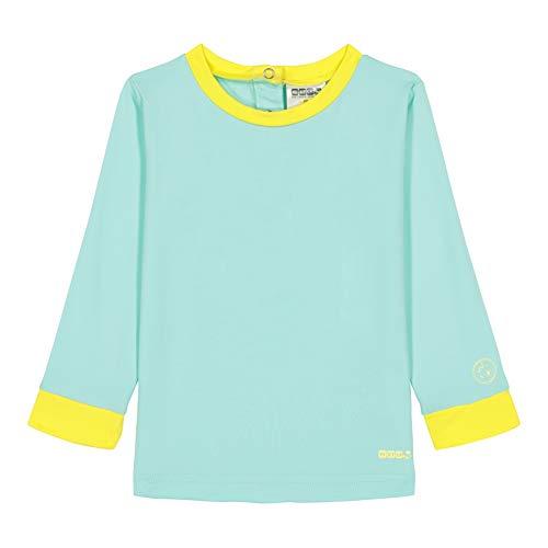 UV-beschermend T-shirt groen 12 maanden