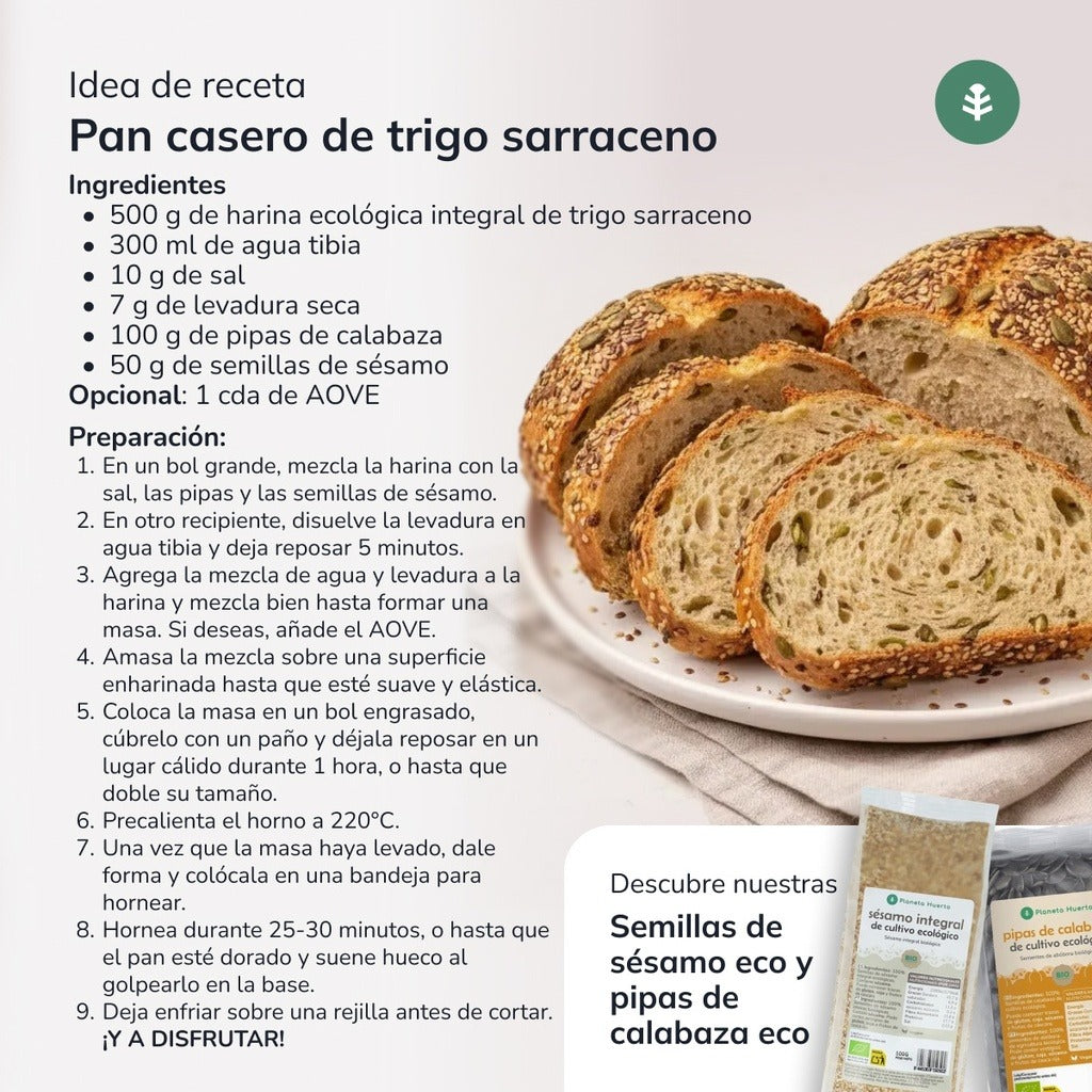 Mąka gryczana razowa Eco Planeta Huerto 5 kg