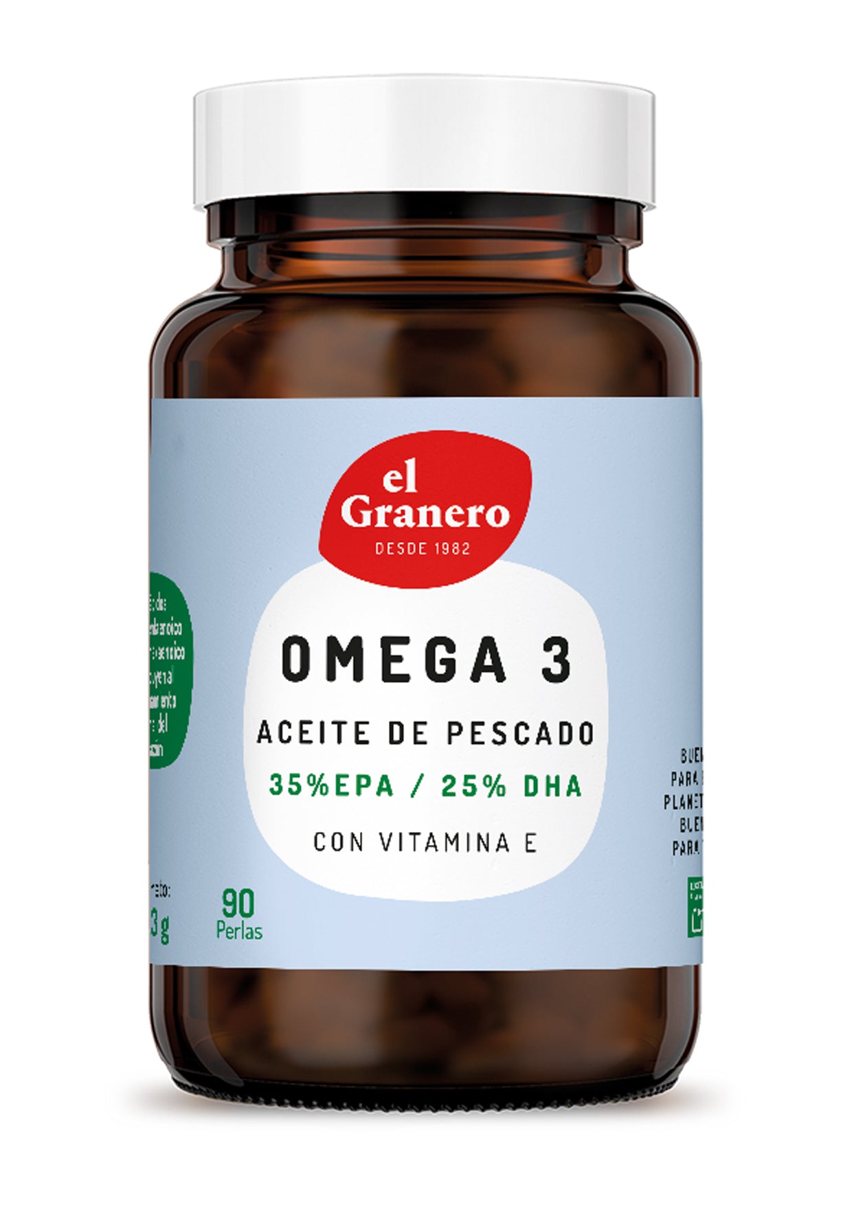 Omegran 3 Plus El granero 90 kapsułek 705 mg