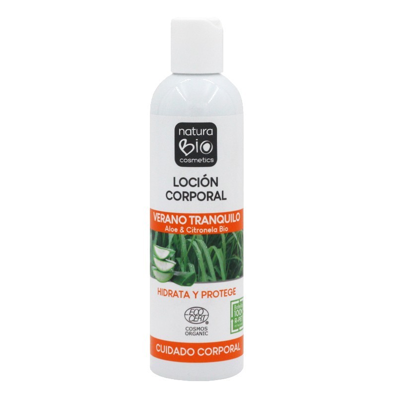Lichaamslotion Verano Tranquilo 250 Citronella, NATURABIO, 250 ml