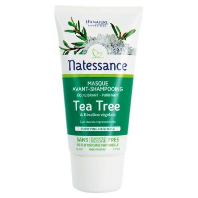 Natessance tea tree pre-shampoo masker 150 ml