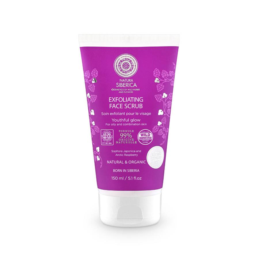 Peeling do twarzy dla skóry tłustej/mieszanej Natura Sibérica, 150 ml