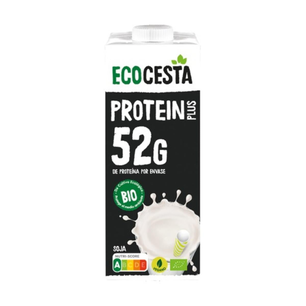 Pakket 6x Plantaardige proteïnedrank Plus Bio Ecocesta 1 l