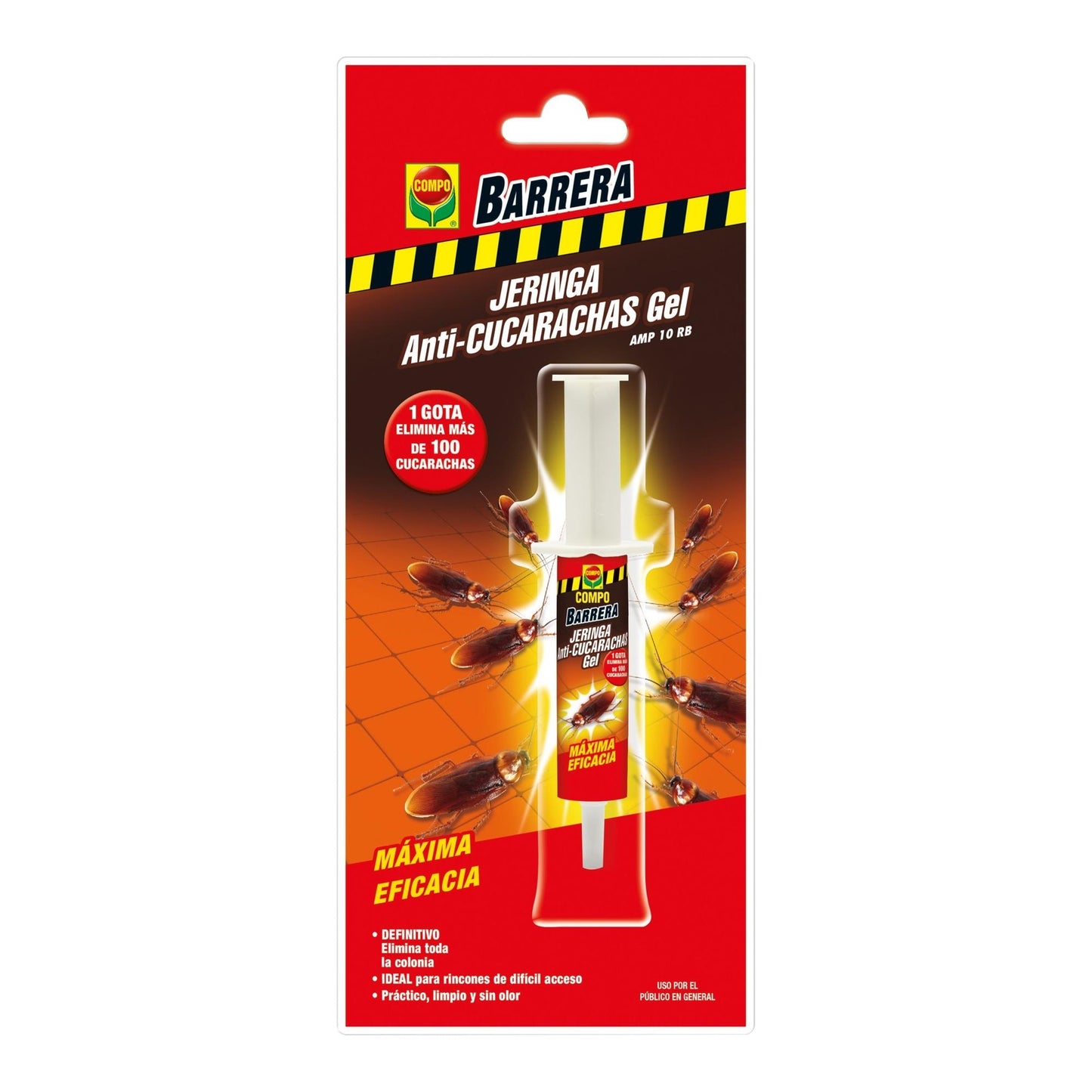 Compo Barrera Spuit met gel tegen kakkerlakken 10 g