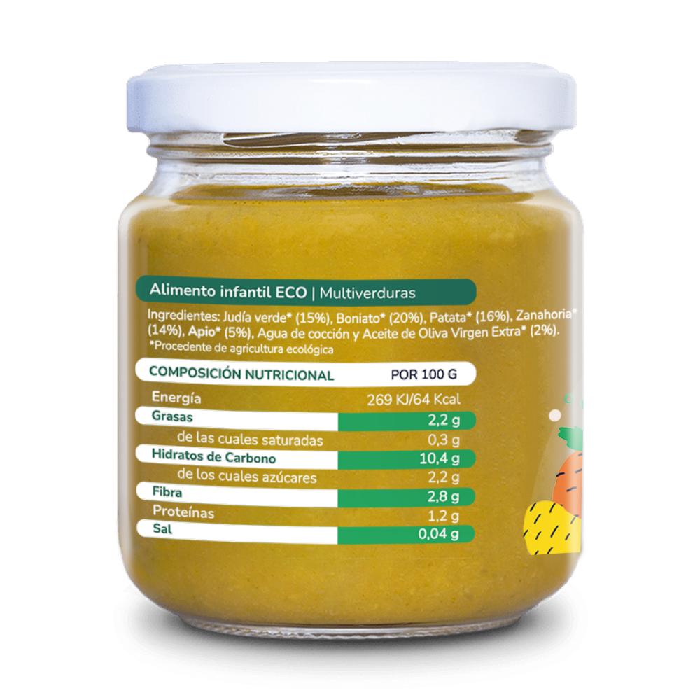 Bio-Multigemüse Bio-Glas Planeta Huerto 180 g