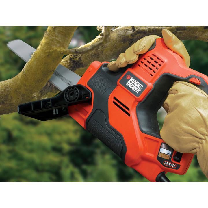 Sierra Scorpion 500W AutoSelect + 3 blad och väska Black+Decker RS890K-QS