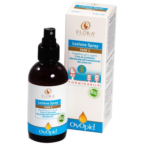 Lotion spray anti-poux Ovopid Phase 3 Flora, 150 ml