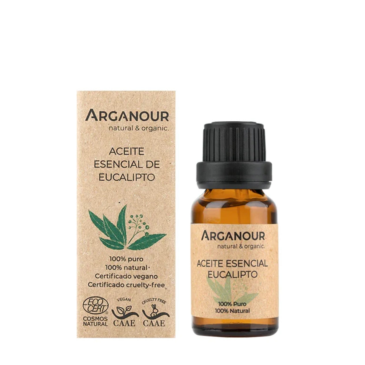 100% pure eucalyptus etherische olie Arganour 15 ml