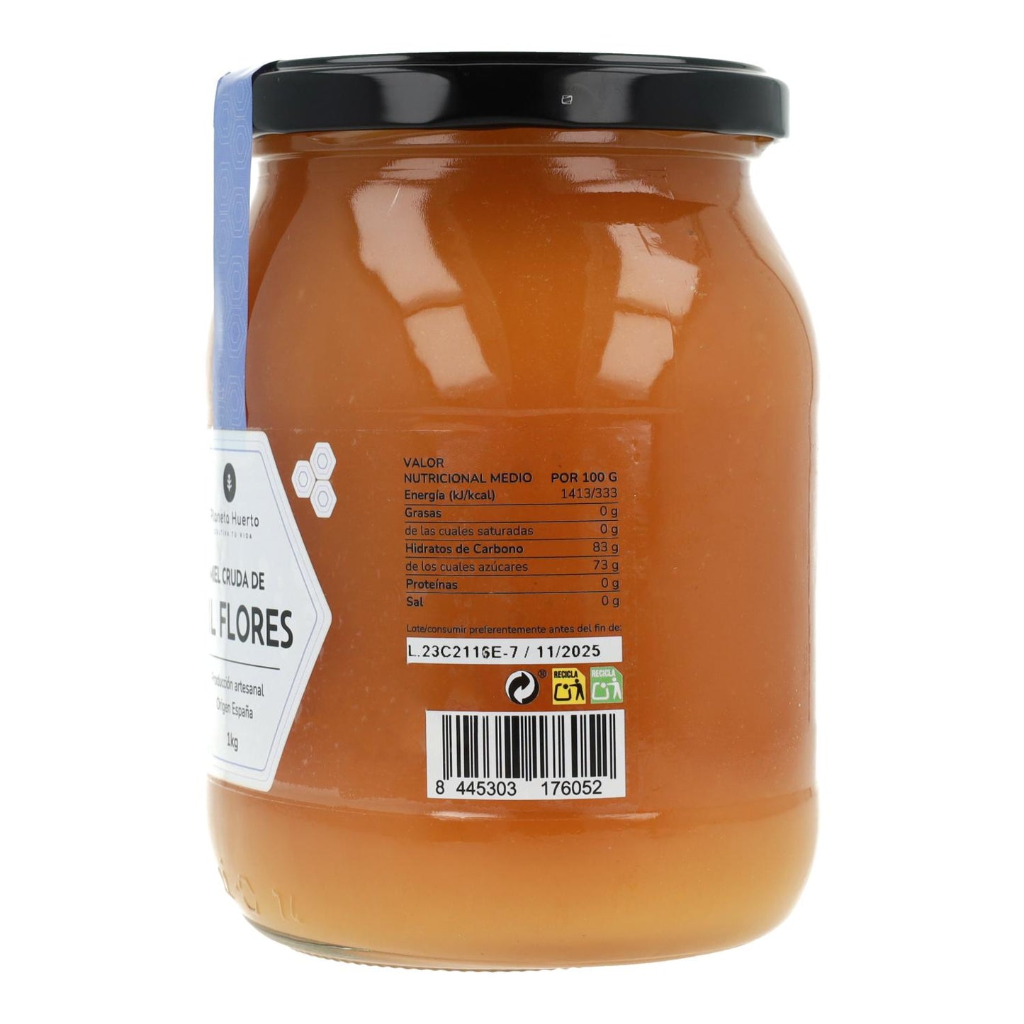 Thousand Flowers Raw Honey Planeta Huerto 1 Kg