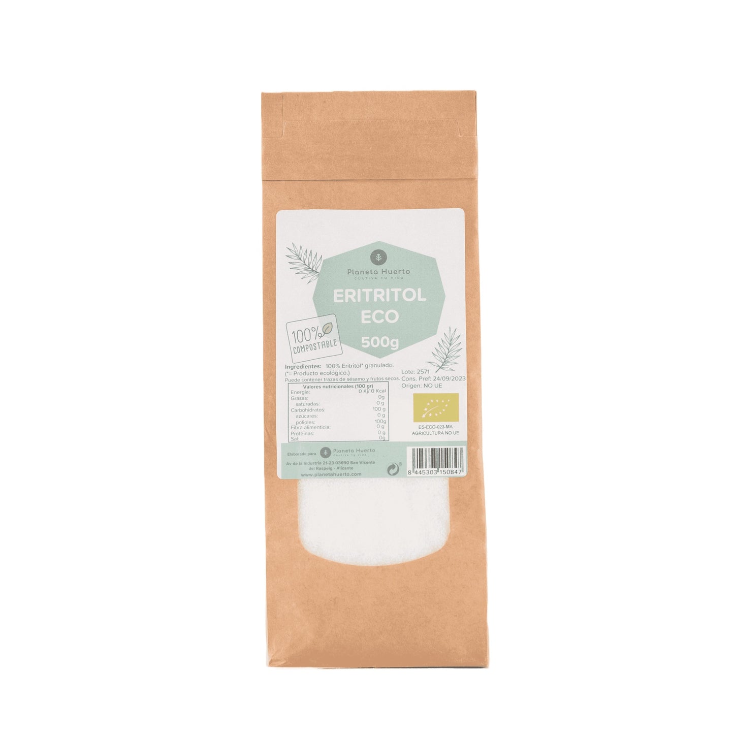Erytritol ECO Planeta Huerto 500 g