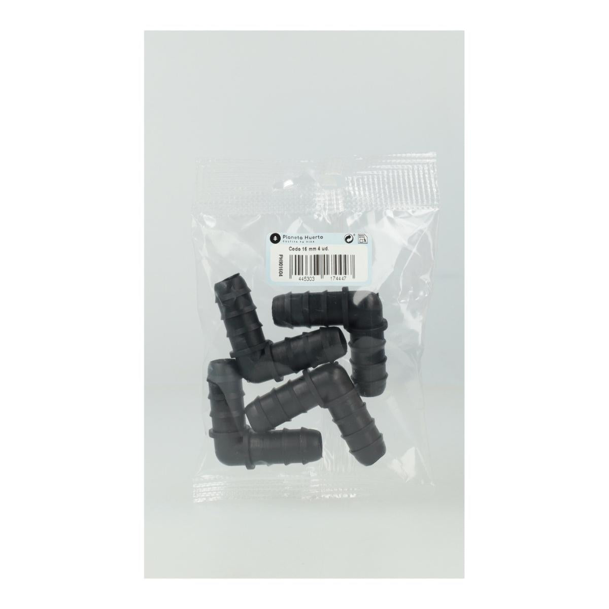 Armbåge 16 mm Planeta Huerto 4 st.