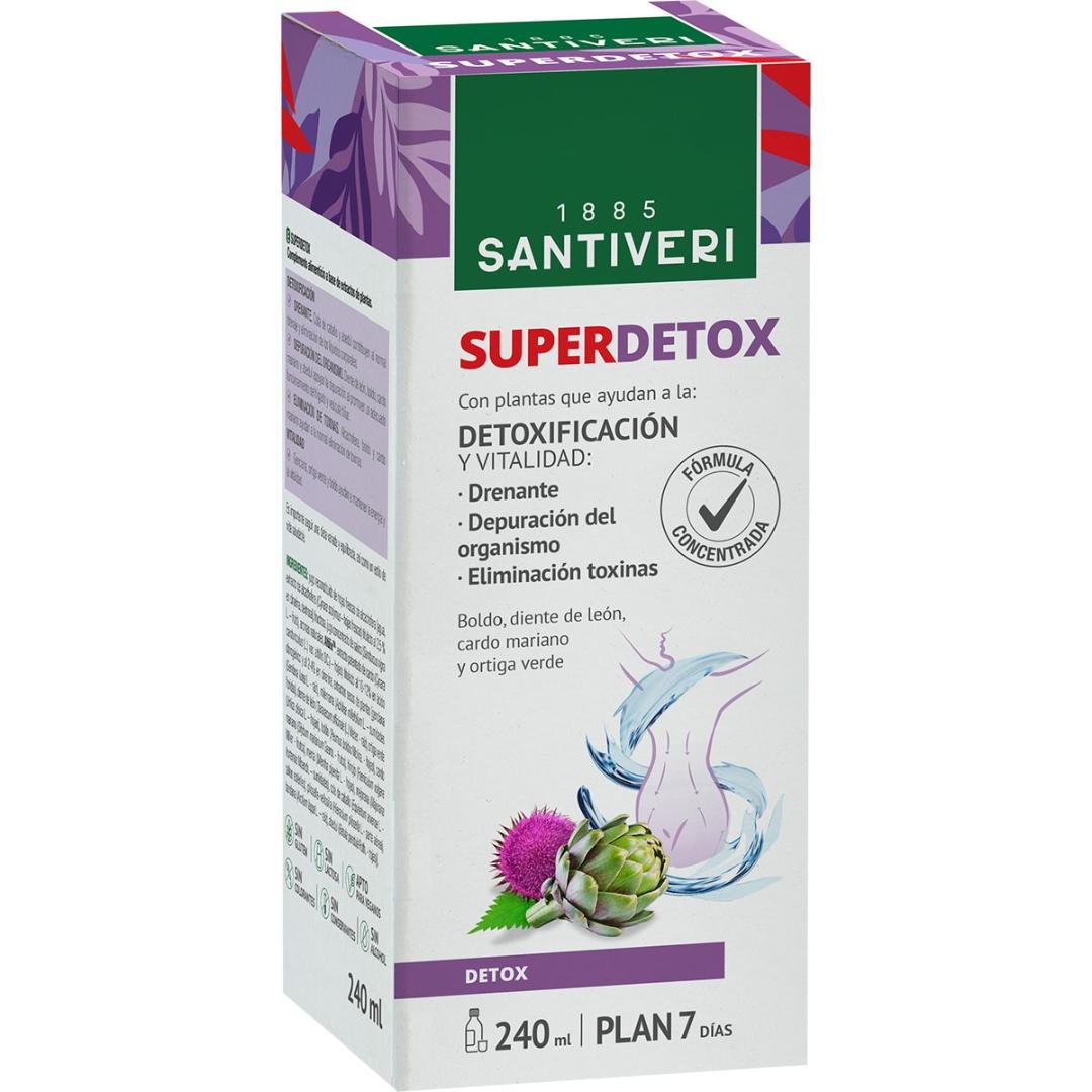 Superdetox Sirup Santiveri 240 ml