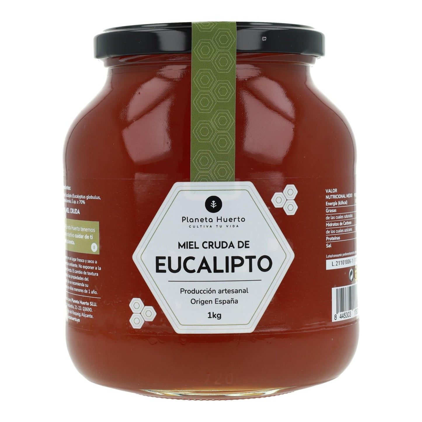 Rauwe eucalyptushoning Planeta Huerto 1 kg