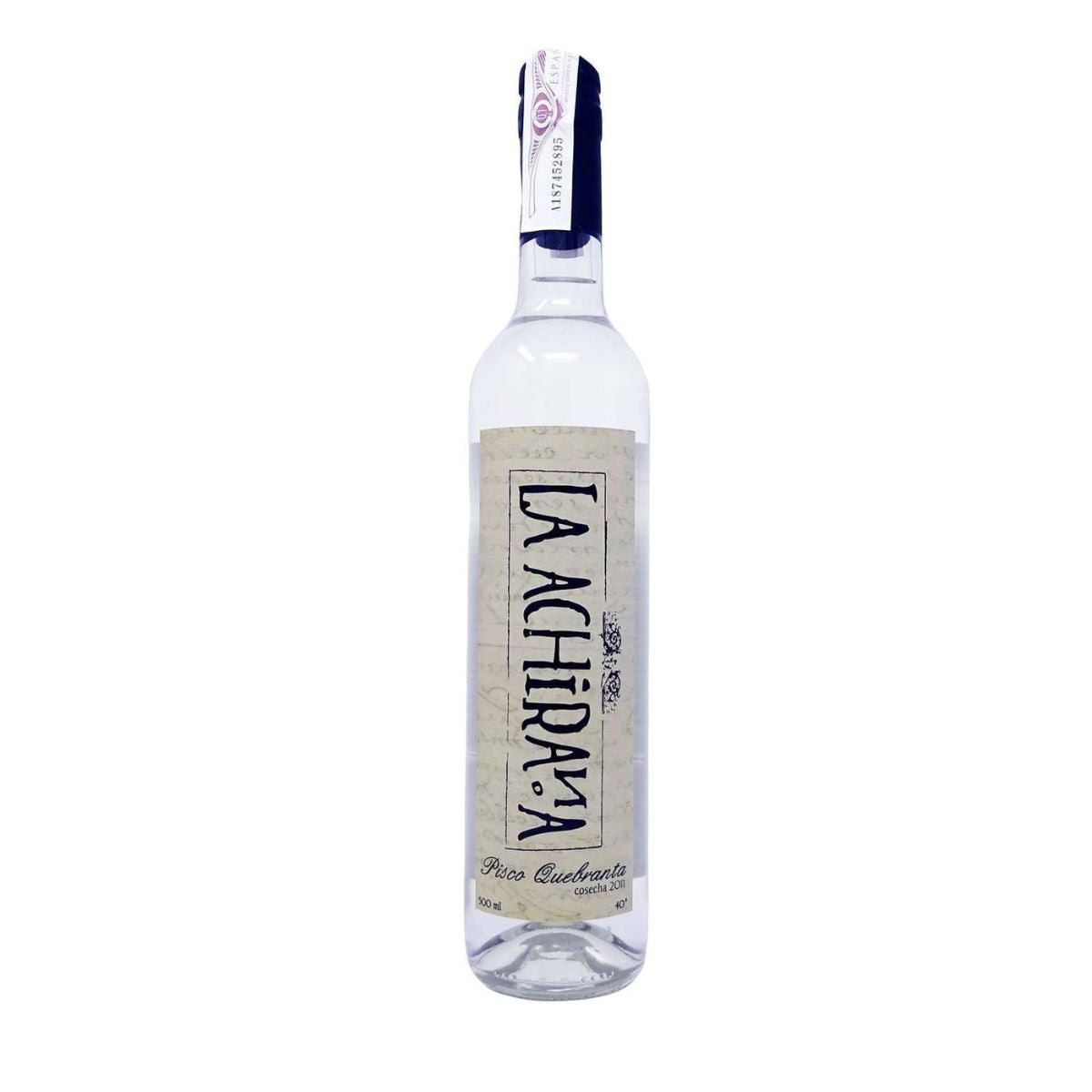 Pisco pur La Achirana 500 ml