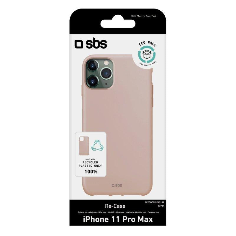 Gerecyclede plastic hoes voor iPhone 11 Pro Max Roze SBS