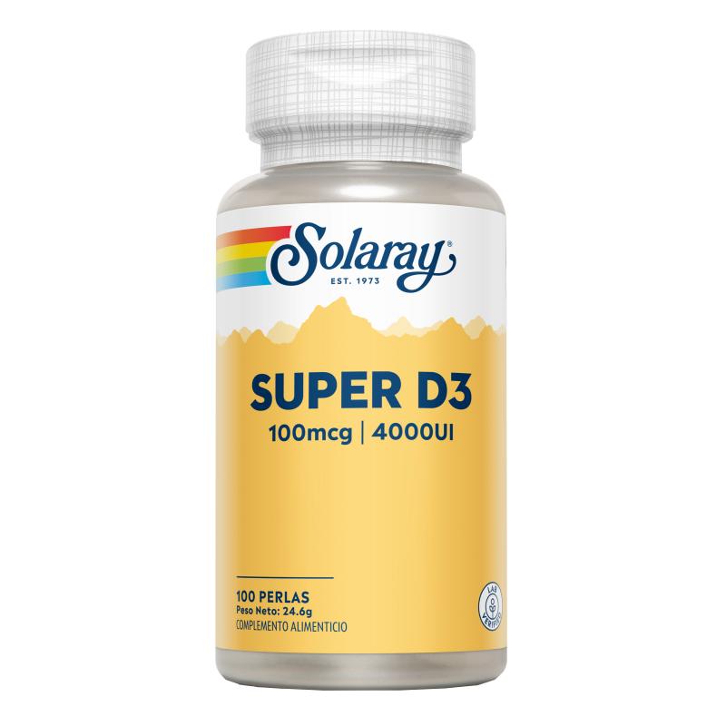 Super D3 4000 IE Solaray 100 Kapseln