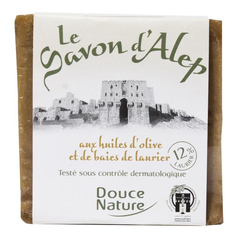 Aleppo Soap Bar 12% Laurel Douce Nature 100 g