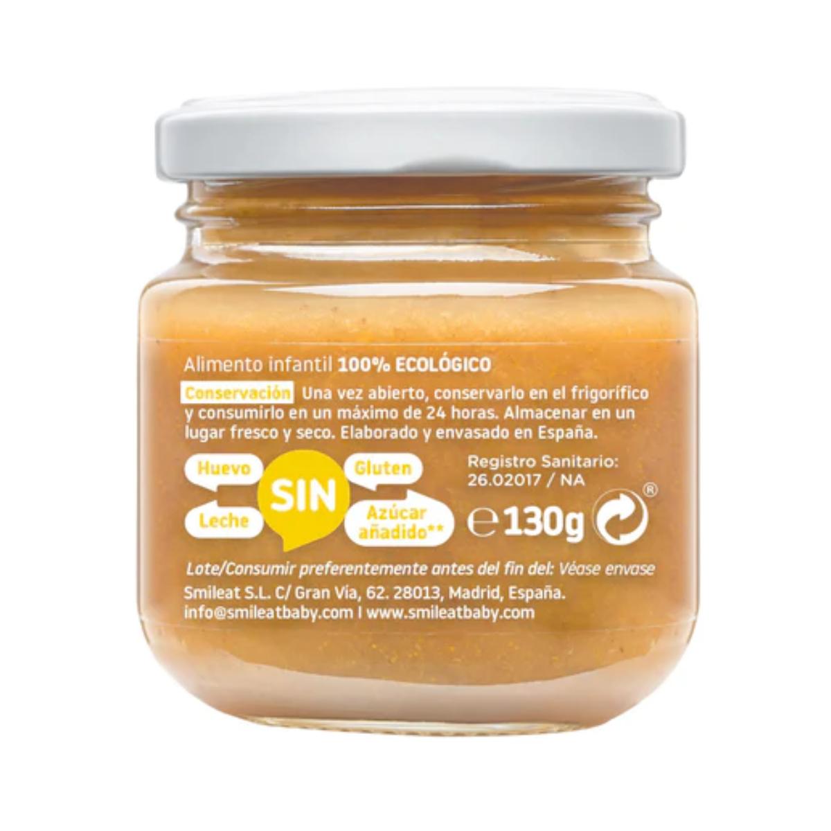 Pack of 12 Organic Multifruit Jars with Mango +6 Months Smileat