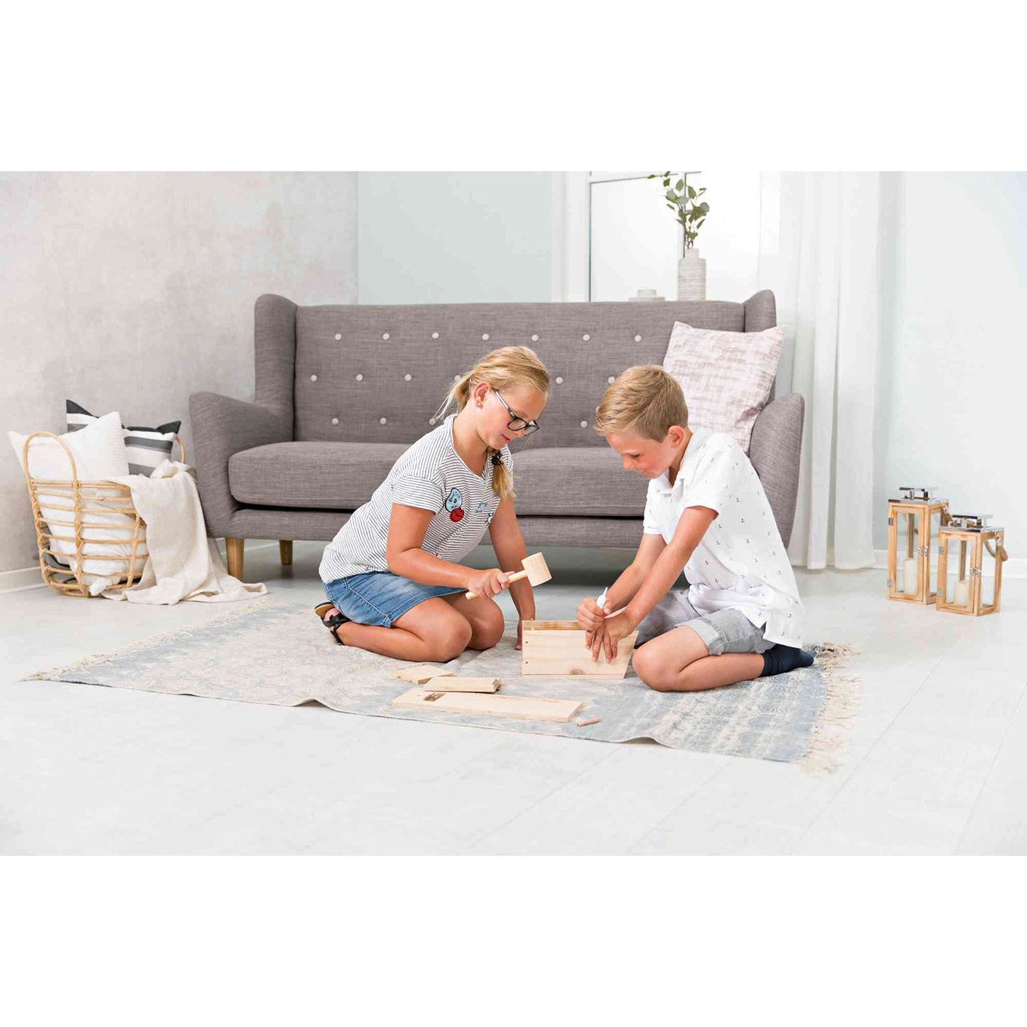 Lernspielzeug-Bausatz Nestkasten