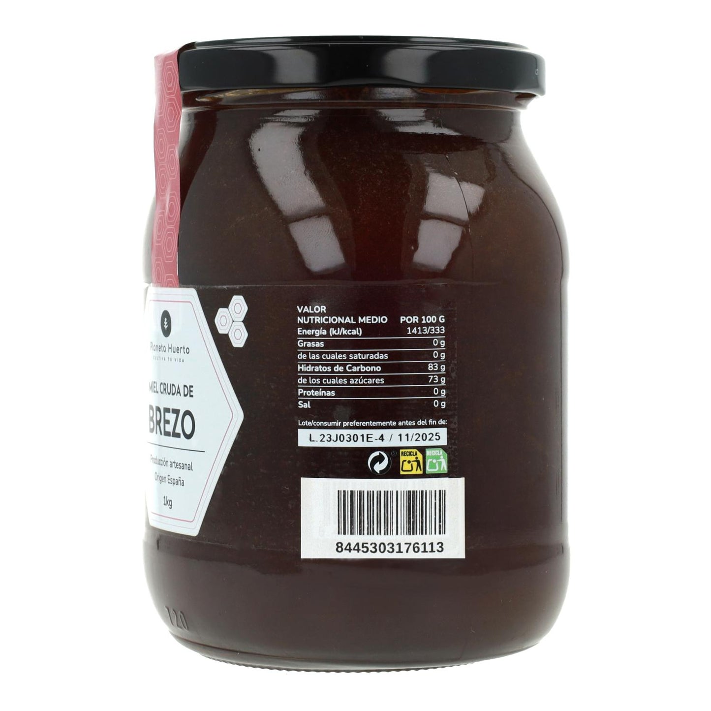 Roher Heidehonig Planeta Huerto 1 Kg