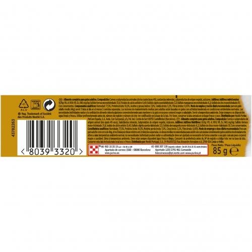 Pack 24 x GOURMET GOLD Mousse Nourriture humide Bœuf 85 g