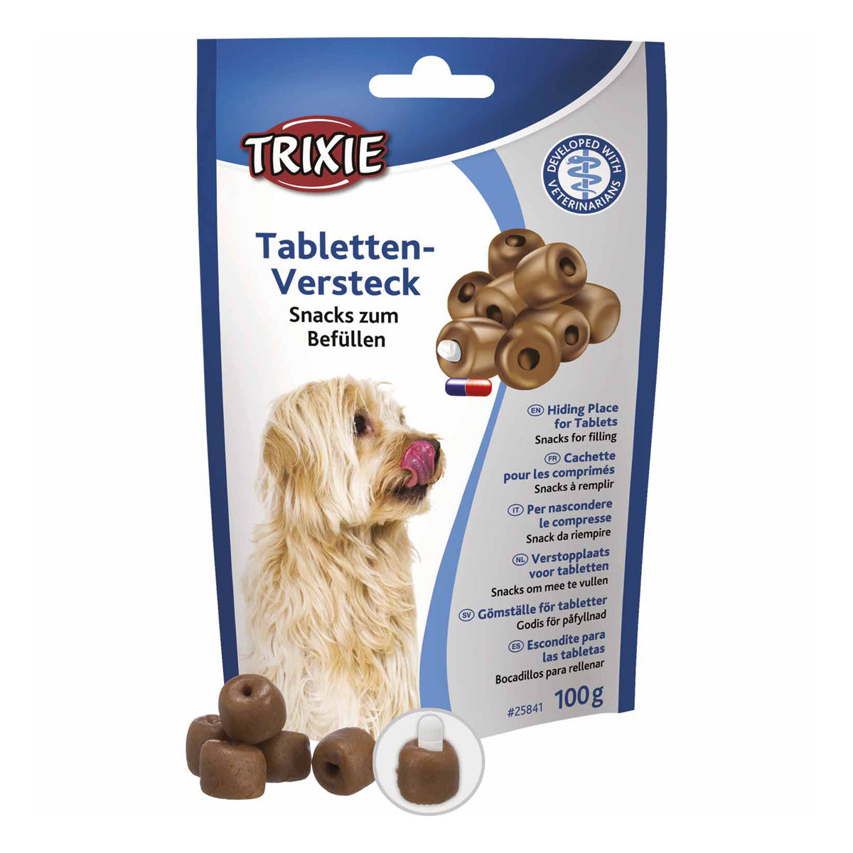 Schowek na tabletki, przekąski do napełniania, 100 g