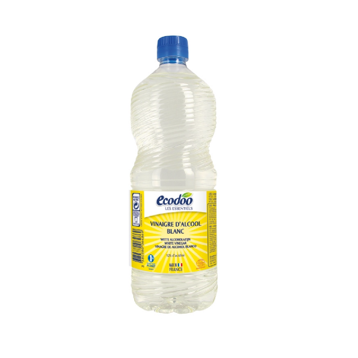 Witte alcoholazijn voor reiniging Ecodoo 1 L