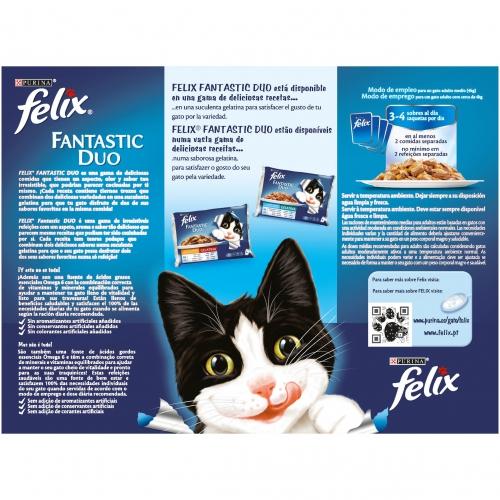 FELIX Duo Festín de Sabores i gelé 12 x 85 g