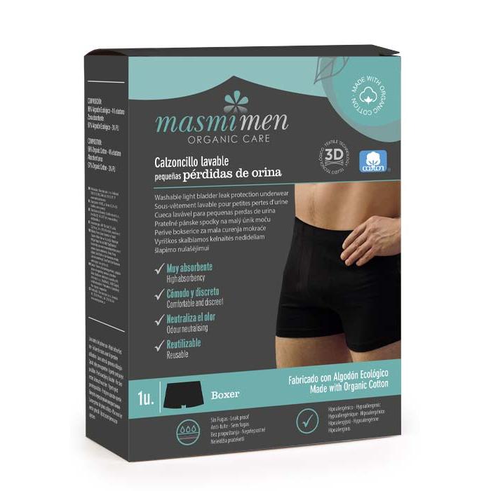 Boxershort voor lichte incontinentie Masmi
