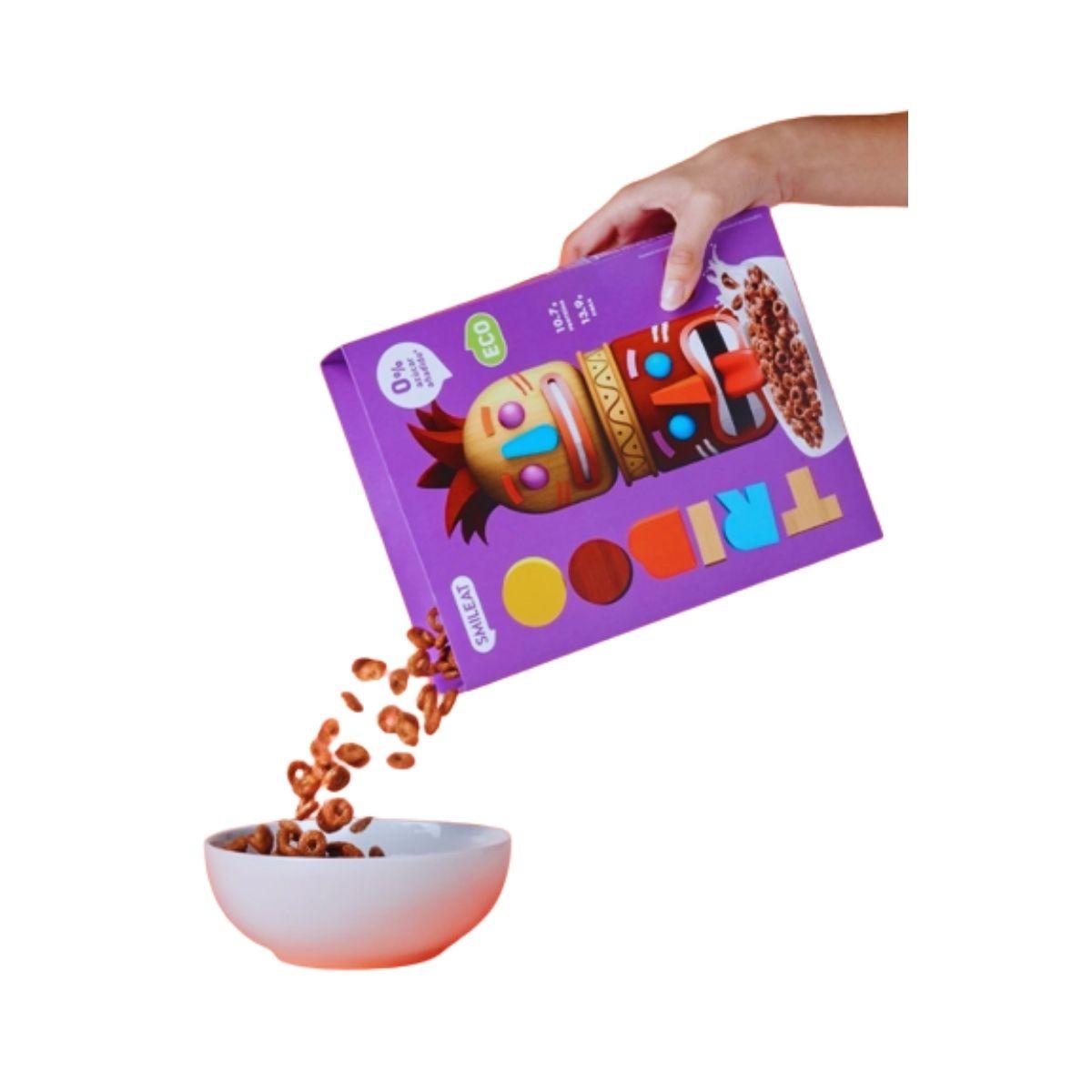 Biologische ontbijtgranen met chocoladesmaak 300 g, Triboo