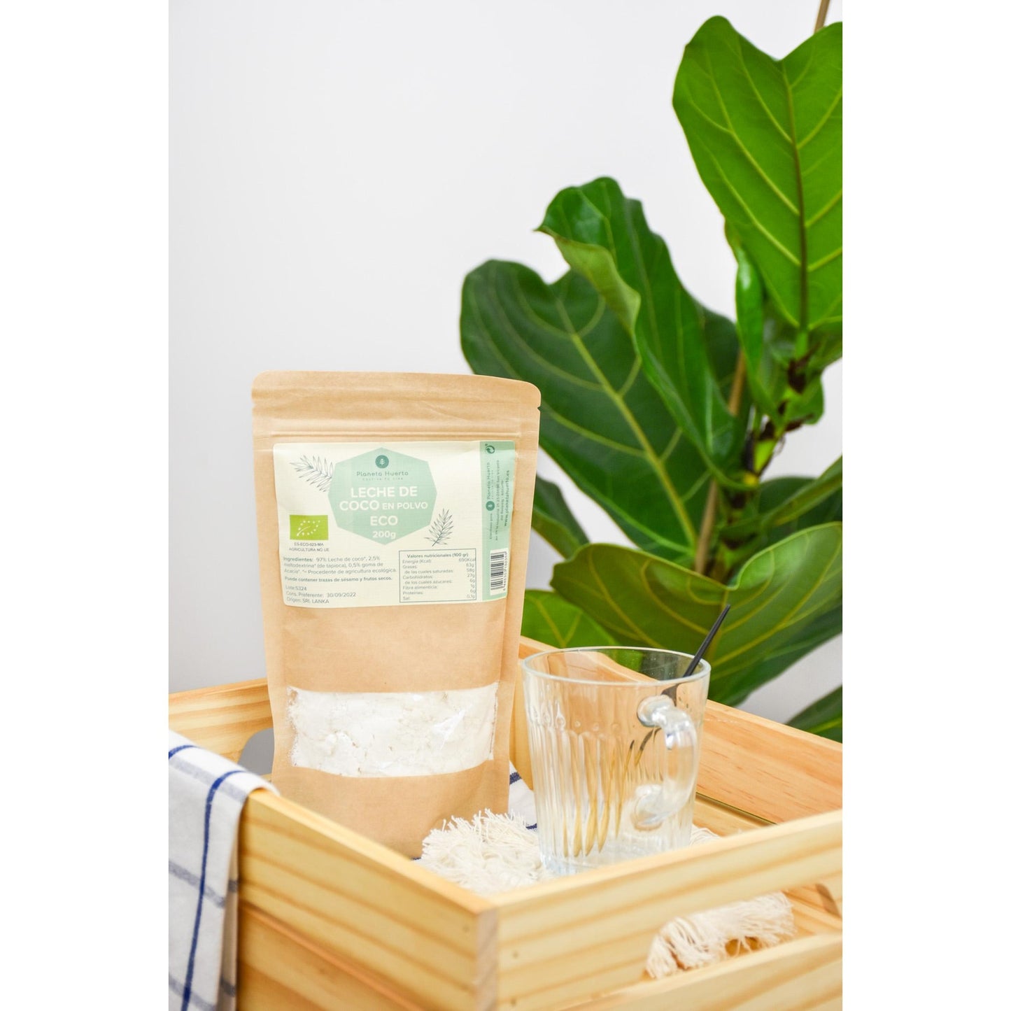 Coconut drink powder ECO Planeta Huerto 200 g