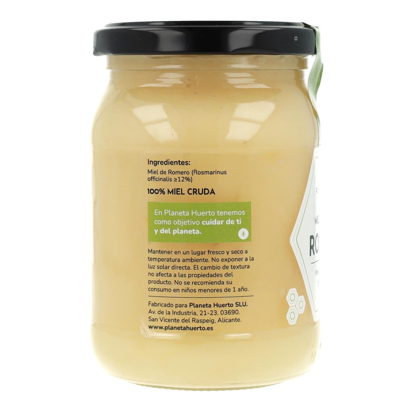 Roher Rosmarin-Honig Planeta Huerto 500 g