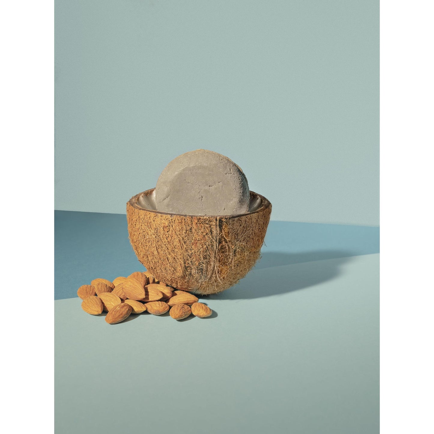 Planeta Huerto kokos en amandel herstellende vaste shampoo 85 g