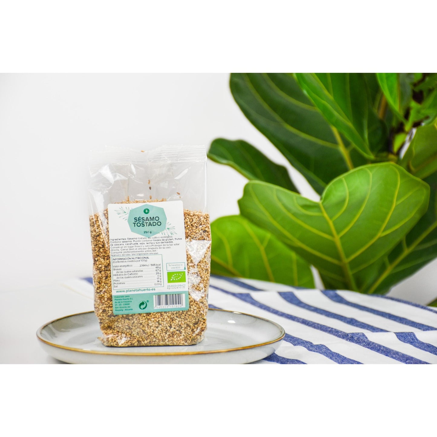 Sésamo tostado ECO Planeta Huerto 250 g