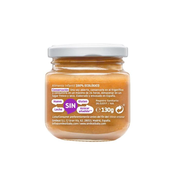 Organic Pear, Plum and Banana Jar +6 Months Smileat 130 g