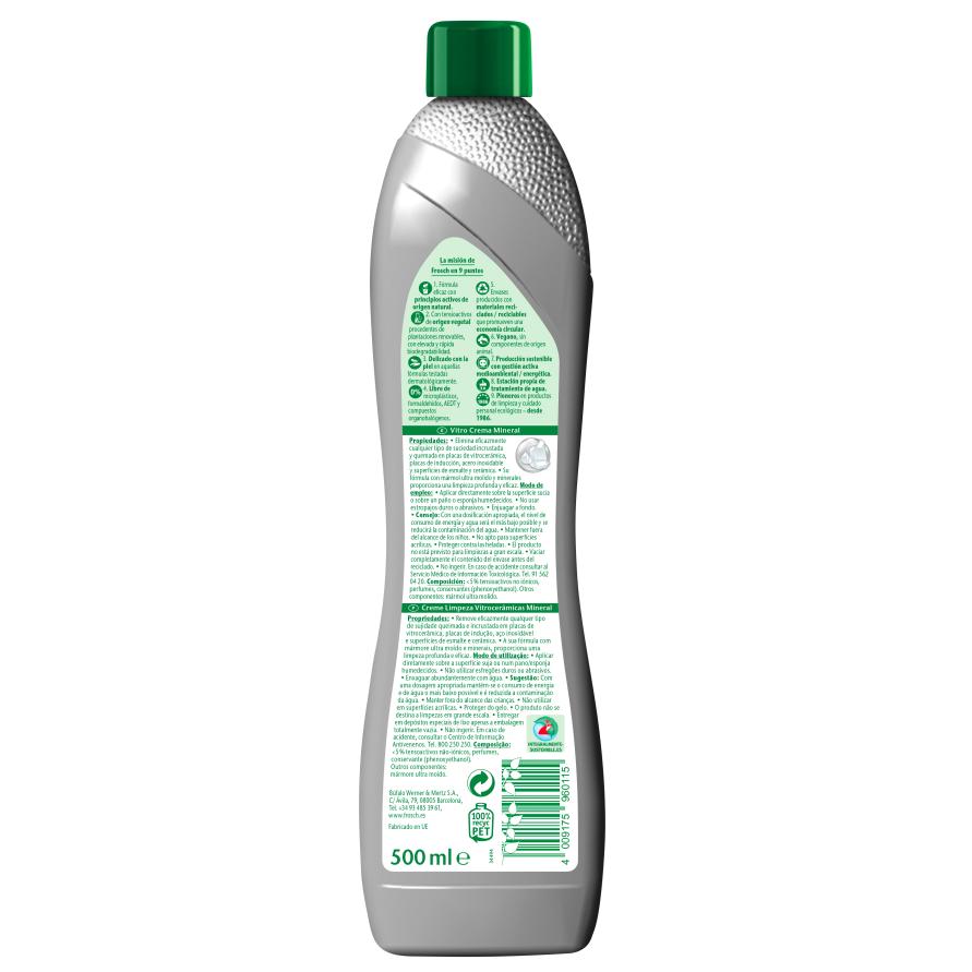 Vitro reinigingscrème met mineralen Eco Frosch 500 ml