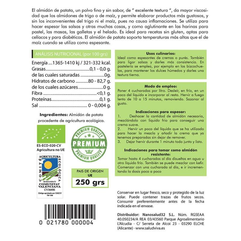 Aardappelzetmeel Salud Viva 250 g