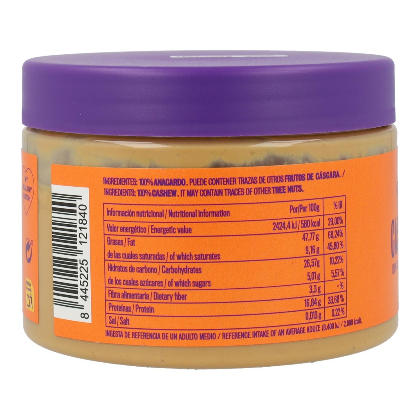 Crema di anacardi Nut&me 300 g