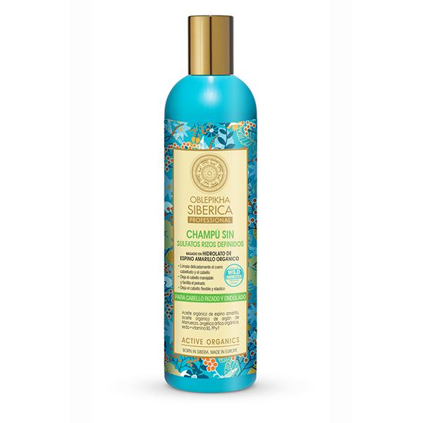 Sulfatfreies Shampoo Oblepikha mit Sanddornhydrolat Natura Siberica 400 ml