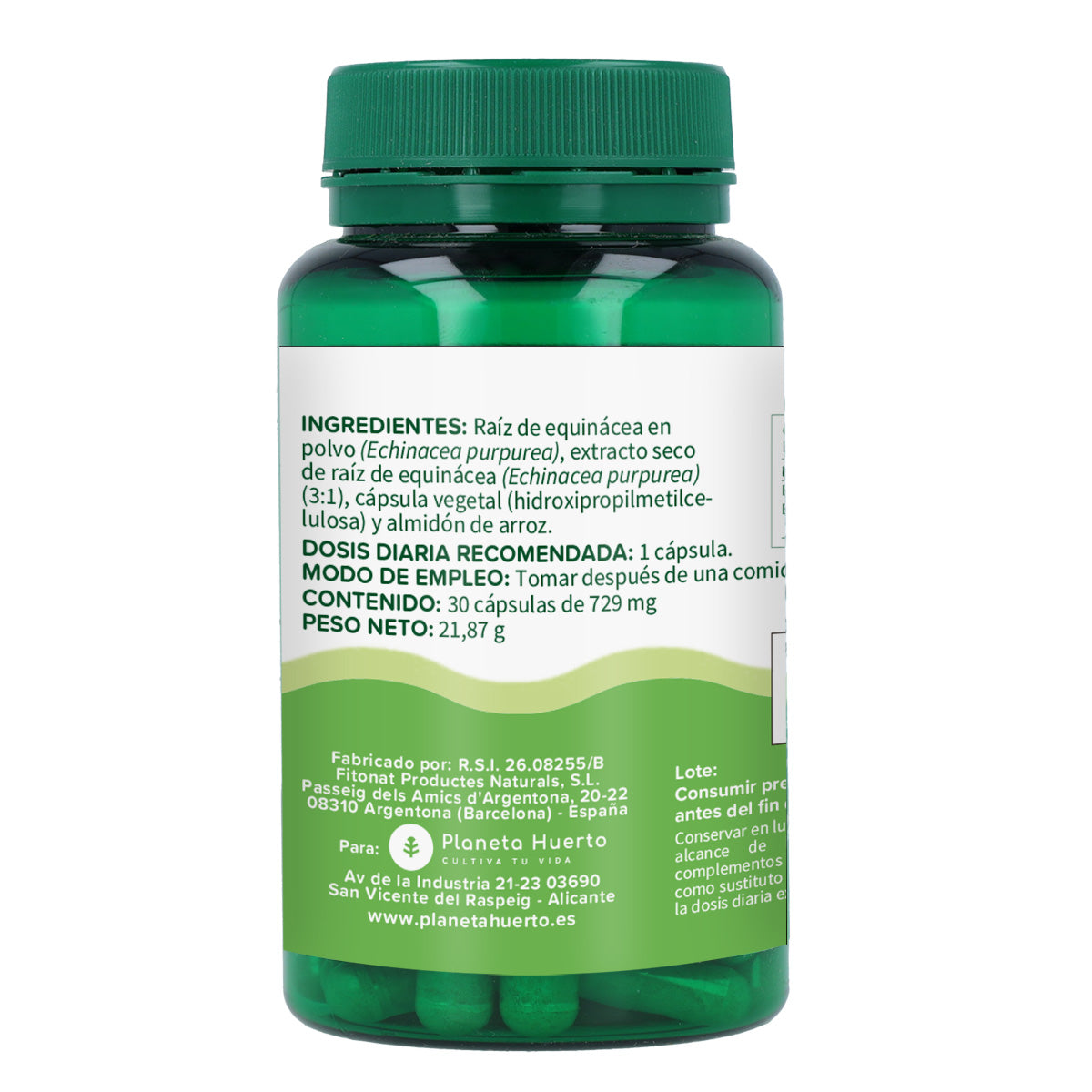 Echinacea Planet Orchard 30 vegetariska kapslar