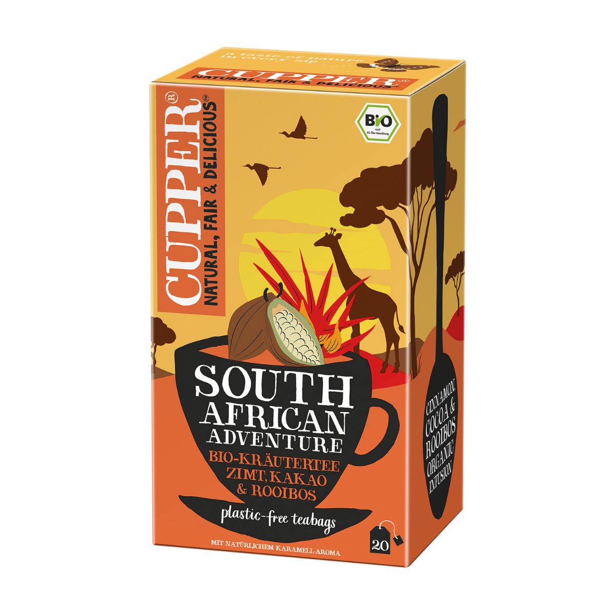 Infusion África Bio Cupper 20 påsar