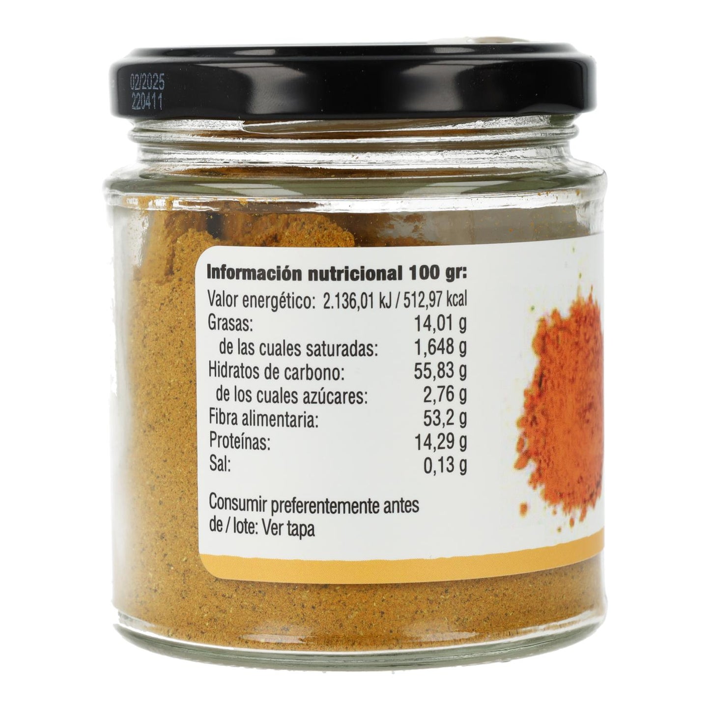 Vegetalia Organic Curry Powder 80 g