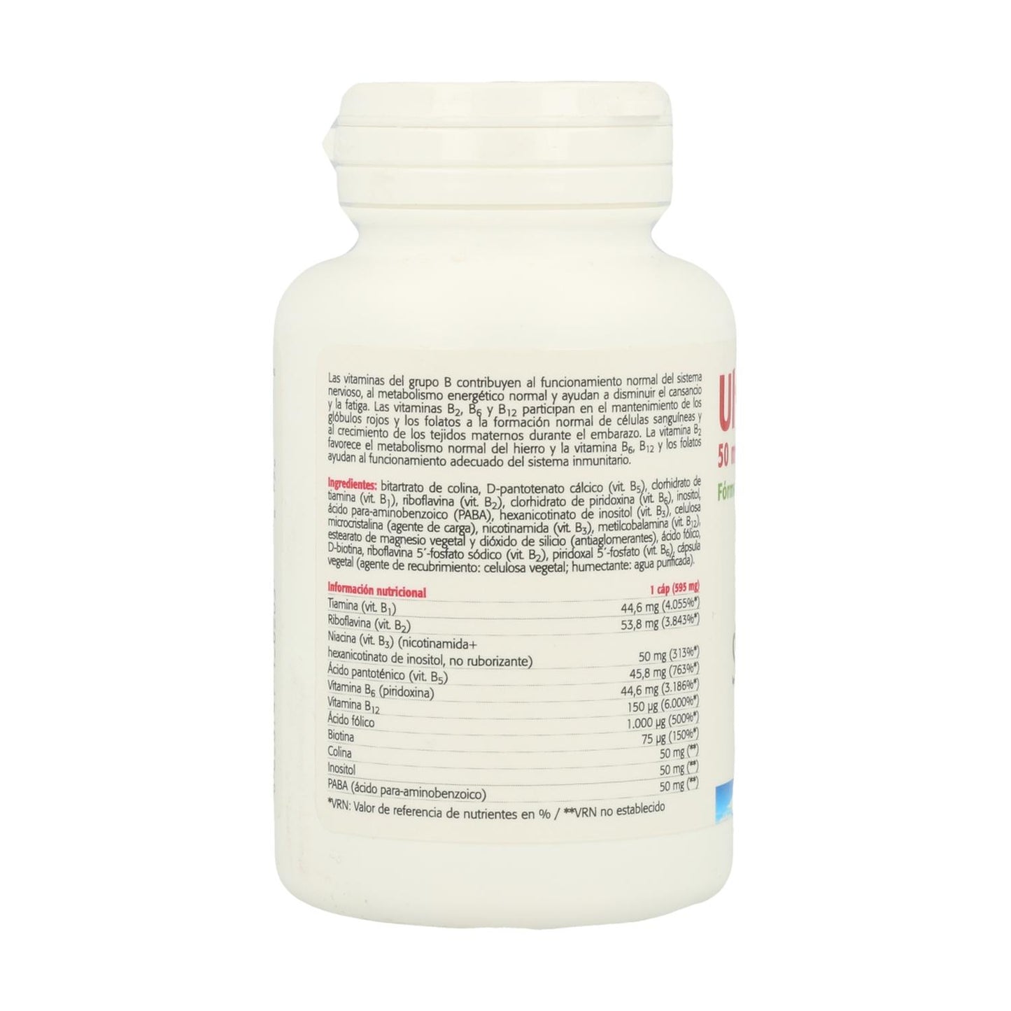 Ultra B Complex (formula coenzimatica) 60 capsule Sura Vitasan