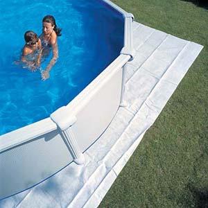 Couverture de protection pour piscines de Ø 300 à Ø 350 cm Gre